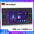 7" Autoradio Für Ford Focus Mondeo C/S-MAX Galaxy Transit Android GPS NAVI DAB+