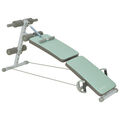 Sit Up Bank Klappbarer Bauchtrainer, 5-Fach Verstellbare Trainingsbank Stahl