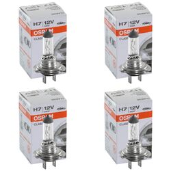 4x OSRAM CLASSIC H7 1500 lm Brenner Glühbirne Glühlampe Birne