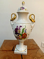 Kaiser - Gloria - Deckelvase Porzellan - Schwanenhals Gold, 41 cm