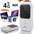 NEU 4G/5G LTE Tragbare Mobiler Wireless WLAN Router Hotspot WiFi Modem SIM Karte