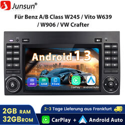 2+32G Carplay Für VW Crafter 7"Android 13 Autoradio GPS Navi WIFI BT DAB+ SWC FM