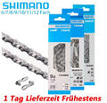 Shimano-MTB-Fahrrad-6/7/8/9/10/11/12-Fach-Kette-116/126-Glieder-HG40/53/54/M8100