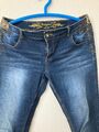 DESIGUAL Jeans tolle Verzierungen, Pailletten, W 32, L 32, sehr gute Qualität