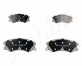 Bremsbelagsatz Scheibenbremse ASHIKA 50-0W-W10 für OPEL CAPTIVA CHEVROLET ANTARA