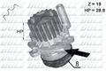 DOLZ A224 Motorkühlung Wasserpumpe für VW TOURAN (1T1, 1T2) GOLF VI (5K1) Beetle