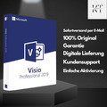 Microsoft Visio Professional Software 2019 – Schnelle E-Mail-Zustellung