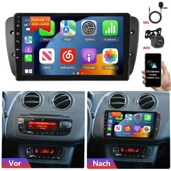 4G+64G Android 13.0 DSP Autoradio Carplay Für Seat Ibiza 6j 2009-2013 GPS Navi