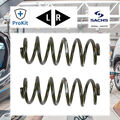 2x ORIGINAL® Sachs 994 632 Fahrwerksfeder Hinten passend für VW Golf V