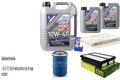 INSPEKTIONSKIT FILTER LIQUI MOLY ÖL 7L 10W-40 für Hyundai Tucson JM 2.0 CRDi