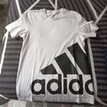 Damen Tshirt Adidas Weiss Gr XS