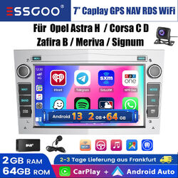 Android 13 Autoradio Für Opel Zafira B Corsa C D Astra H Carplay DAB+ KAM Nav BT