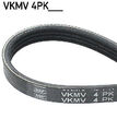 SKF VKMV 4PK1237 Keilrippenriemen für AUDI,SKODA,VW