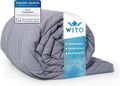 WITO Gewichtsdecke Therapiedecke Schwere Decke Schlafhilfe - 155x200cm 5kg / 8kg