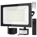 100W LED Fluter mit Bewegungsmelder Fernbedienung Außen Strahler Scheinwerfer