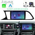 2+32G Autoradio Für Seat Leon 5F1 5F5 2013-2019 Android 13 GPS Navi CarPlay Kam