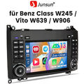 2G+32G Carplay Android 13 Autoradio Navi GPS DSP für Mercedes BENZ A/B W169 W245