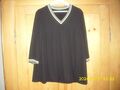 Lässiges Blusenshirt Bluse  Shirt Gr. 44 EMILIA LAY Schwarz Glitzer  A - Form