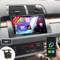 Android13 Autoradio GPS NAVI WIFI BT RDS USB 4+64G für BMW 5er E39 X5 E53 M5 DAB