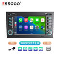 Für Audi A4 S4 RS4 B6 B7 B8 Carplay Android 13.0 Autoradio GPS Navi RDS BT 2+32G