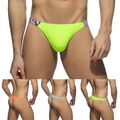 Herren Surf-Strand Sexy Low Rise Bikini Tanga Slip Bademode Badehose Cup