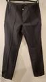 Stretchhose Damen MAC Anna Zip New Gr. 40 Länge 30 Schwarz Elegant Business 