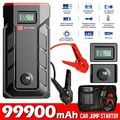 99900mAh Auto KFZ Starthilfe Jump Starter Ladegerät Booster Powerbank 12V 2000A