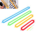 Rectangle Scarf Knitting Loom Kit Set Sewing Needle Scarves DIY Craft Too.caa