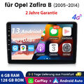 4G BT Carplay Für Opel Zafira B Astra H 2005-2014 GPS NAVI Autoradio WIFI FM RDS