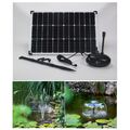 60 Watt W Solarpumpe Solar Teichpumpe Tauchpumpe Teich Pumpe Gartenteich Roma