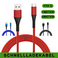 Schnell Ladekabel für Samsung S24 S23 A54 A34 Robust Datenkabel USB Typ C Kabel