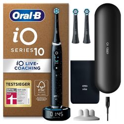 Oral-B iO Series 10 Luxe Edition Elektrische Zahnbürste - Cosmic Black