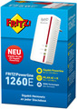 AVM FRITZ!Powerline 1260E - Powerlan Solo Adapter - Wi-Fi 5 - Dual-Band - Mesh