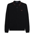 Polo Fredperry Fp Ls Twin Tipped Shirt Erwachsene
