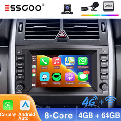 Autoradio Android 13 GPS KAM 4G Für Mercedes-Benz A/B Klasse/Vito W169 W639 W245