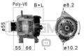 MESSMER Lichtmaschine Generator 110A 14V für Renault Kangoo Express D 65 1.9