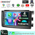 DAB+ 4+64G Android 13 Autoradio Carplay Für Smart Fortwo 451 05-2010 GPS Nav KAM