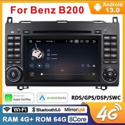 7" Autoradio GPS Nav DAB+ DVD BT Für Mercedes Benz W245 W169 Vito Viano Sprinter