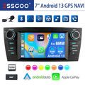 Für BMW 3er E90 E91 E92 E93 7'' Carplay Autoradio Android 13 GPS Navi DAB+ 2+64G