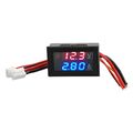 Dc 100V 10A Voltmeter Amperemeter Blau+ Rot LED Doppelt Digital Volt Amp-Meter