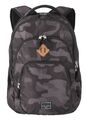 travelite Basic Melange Backpack Rucksack Freizeitrucksack Camouflage grau Neu