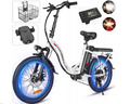 Elektrofahrrad 36V 12AH Trekking ebike 20 Zoll E-Mountainbike 25km/h Moped ebike