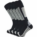 4 Paar warme Damen Skisocken Snowboard Socken Thermo Kniestrümpfe mit Wolle