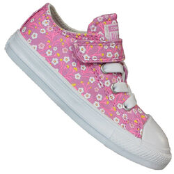 Converse All Star Chuck Taylor Kinder Sneaker Madchen Schuhe Rosa Weiß Blumen 