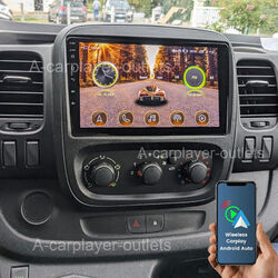 Für Renault Trafic Opel Vivaro Android 13 Autoradio Carplay GPS Navi mit Kamera