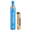 CO2 Zylinder Kohlensäure Soda-Stream 60L 425g Wassersprudler Trink-Wasser VOLL