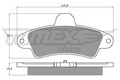 TOMEX Brakes Bremsbelagsatz Scheibenbremse TX 11-20 für FORD MONDEO 1 GBP 2 BFP