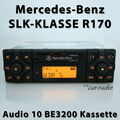 Original Mercedes R170 Radio Audio 10 BE3200 Becker Kassettenradio SLK-Klasse