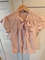 Bluse, Kurzarm, Schluppe, Rosa, Damen, Marke AJC, Gr. 42