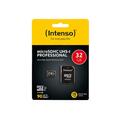 INTENSO MICRO SDHC KARTE UHS-I 32GB 3433480 90MB/s mit Adapter (4034303022335)